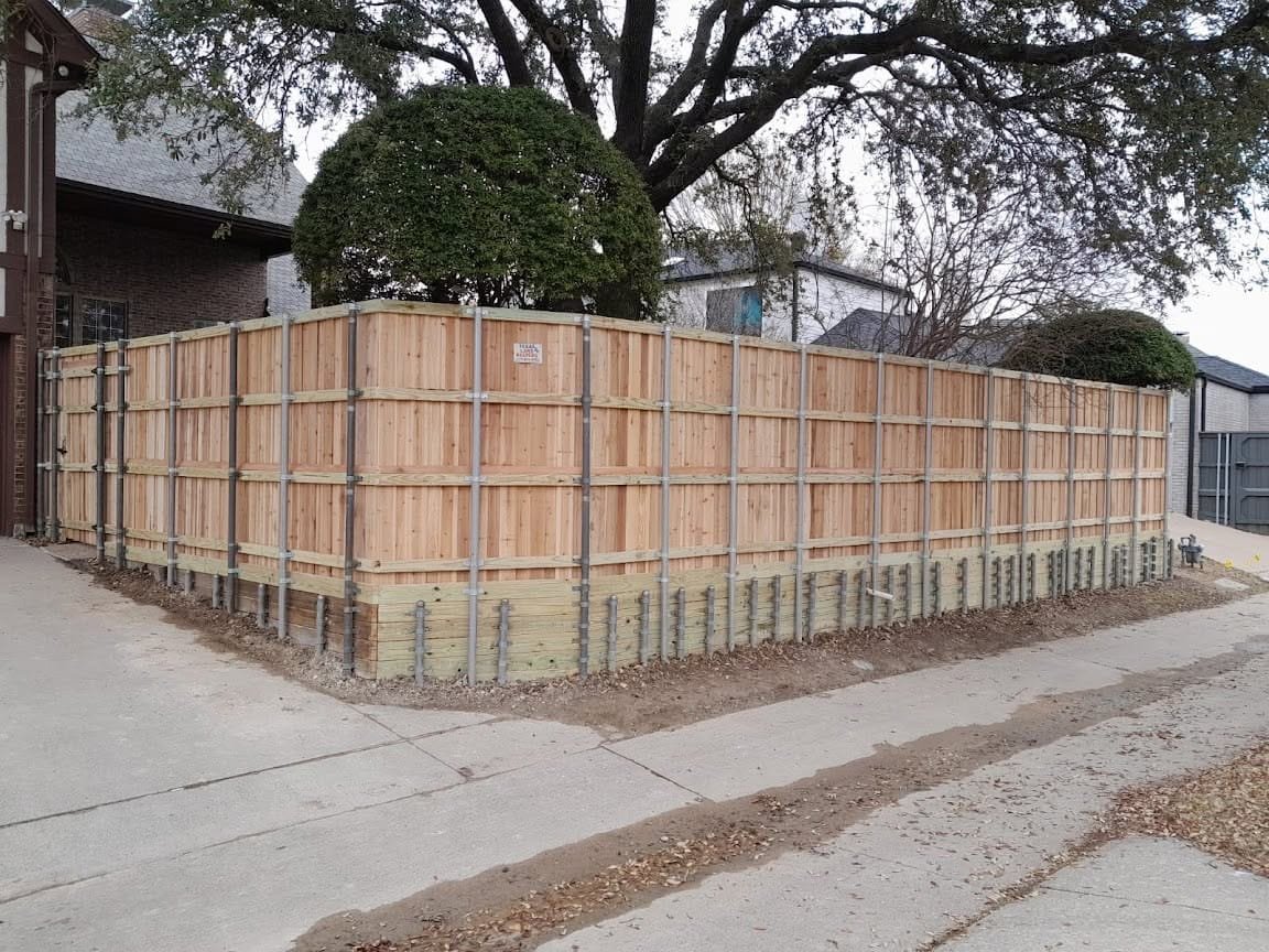 Texas Land Keepers outdoor project in the Dallas area